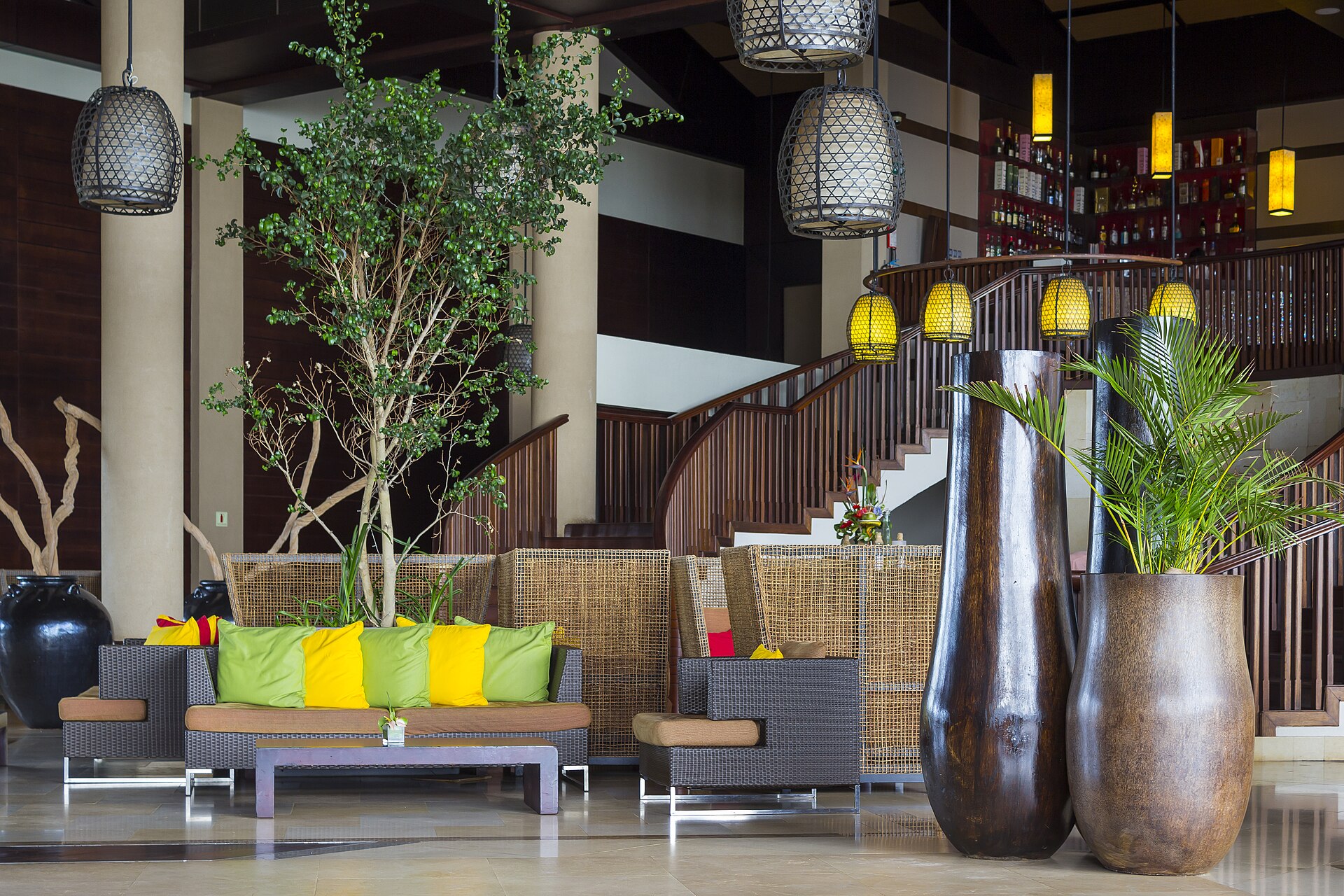 InterContinental Mauritius 酒店大堂实景